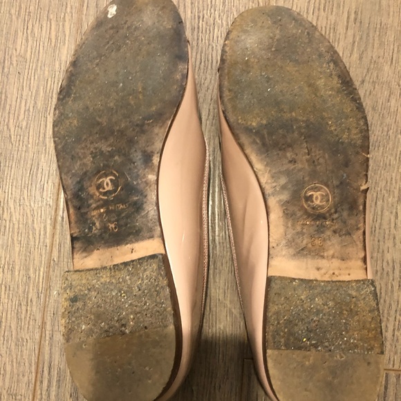 Chanel Ballerina Toe Cap Flats - Picture 5 of 5